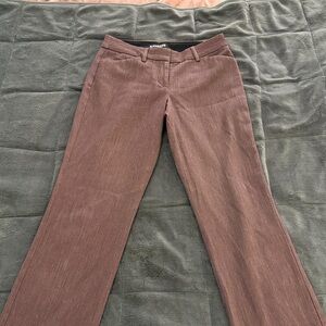 Burgundy red express size 0 boot trouser pants